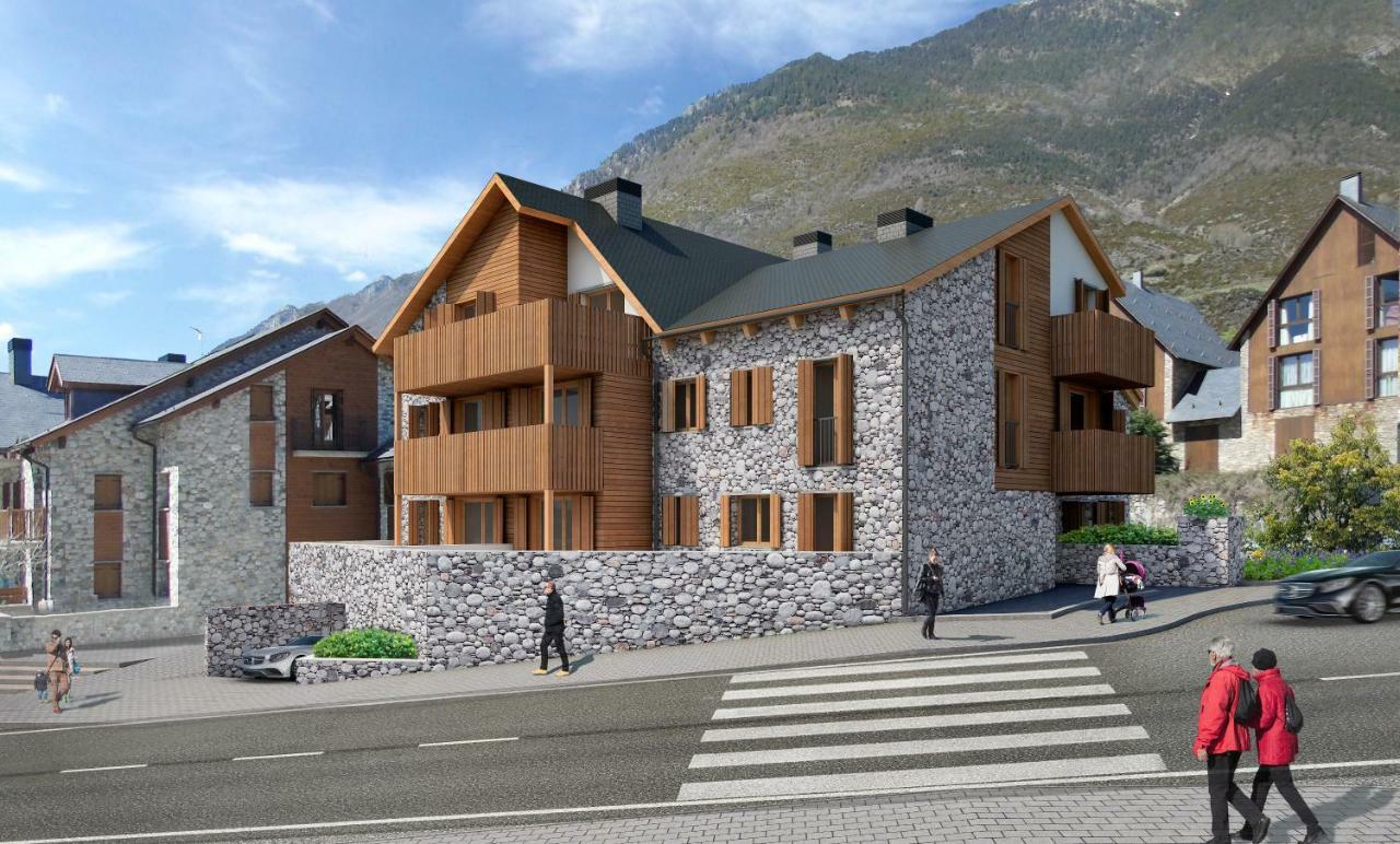 Tuca Del Mont Appartement Benasque Buitenkant foto